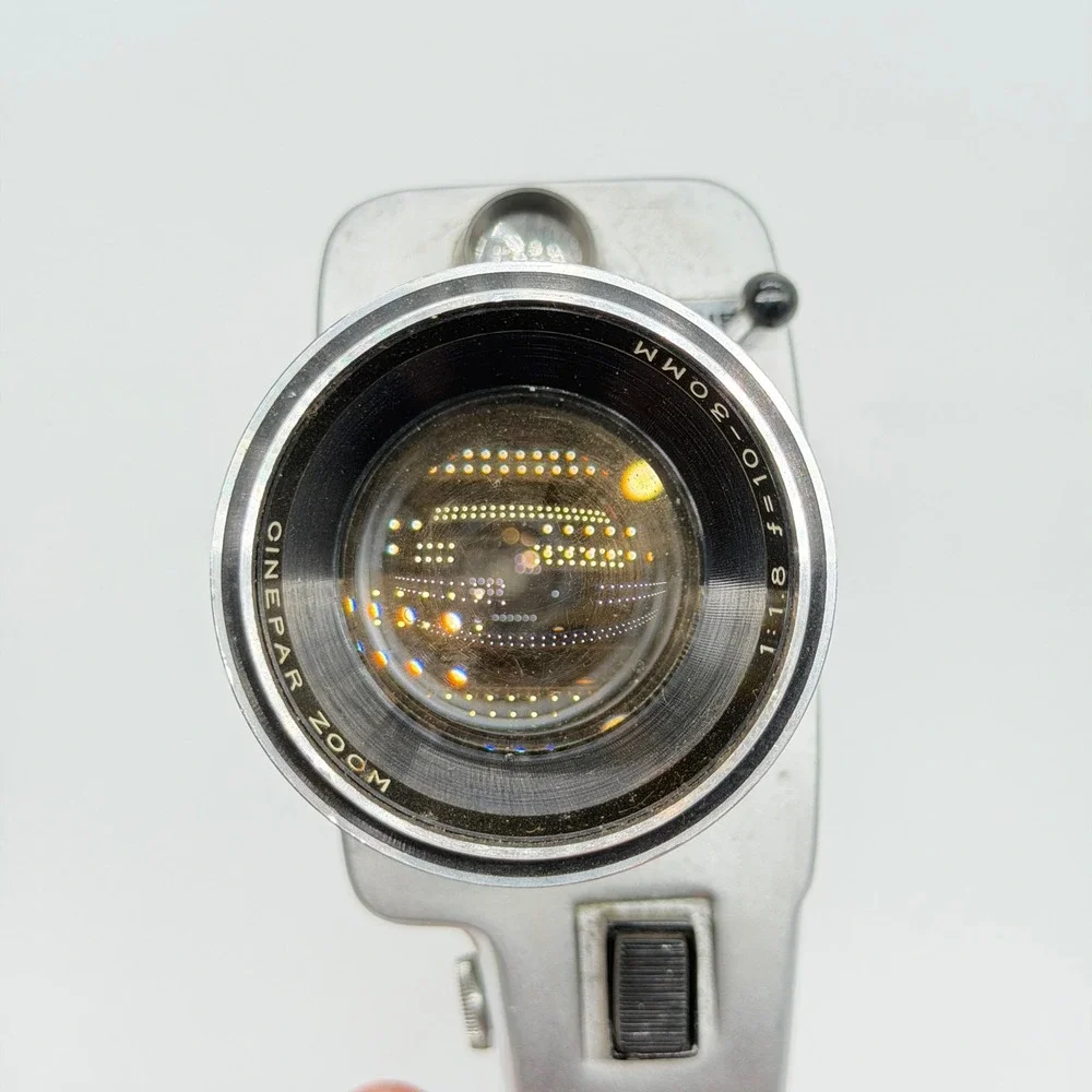 Argus Instant Load 811 Super Eight Movie Camera Cinepar Zoom 10-30mm Lens Tested